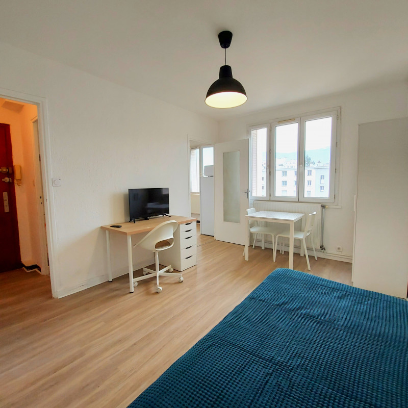 Projet investissement locatif studio 27m2 Grenoble après travaux